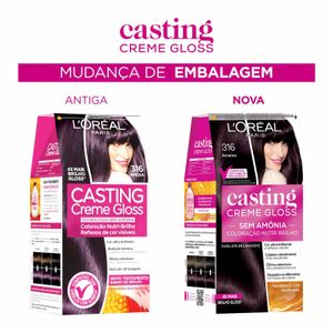Tintura Loreal Casting Creme Gloss 316 - Ameixa