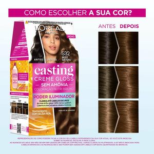 Tintura Loréal Casting Creme Gloss 532 - Petit Gateau
