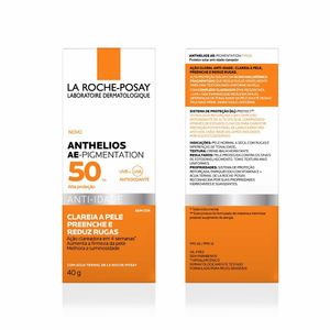 Protetor Solar Facial La Roche Posay Anthelios Pigmentation Fps 50 Sem Cor 40g
