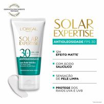 Protetor Solar Facial L'Oréal Paris Solar Expertise Antioleosidade Fps30 40g