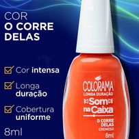 Esmalte Colorama Longa Duração Som Na Caixa O Corre Delas 8ml