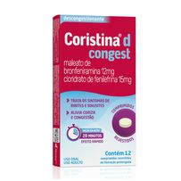 Descongestionante Coristina D Congest 12 comprimidos