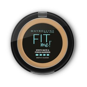 Pó Compacto Maybelline NY Fit Me N07 Médio Escuro Bege