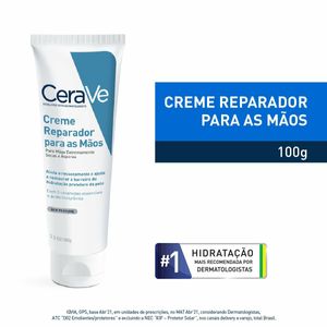 Creme Reparador Cerave Para As Mãos Sem Perfume 100g
