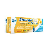 Energil Zn Vitamina C + Zinco 10 Comprimidos Efervescentes