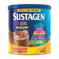 Complemento Alimentar Sustagen Kids Chocolate Sabor Chocolate 900g