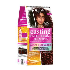 Tintura Loréal Casting Creme Gloss 566 - Cereja 230g