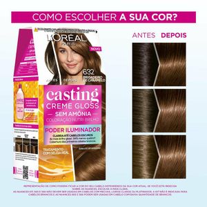 Tintura Loréal Casting Creme Gloss 632 - Brigadeiro De Caramelo