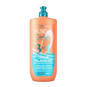 Creme Milagroso 3 em 1 L'Oréal Paris Elseve Cachos Longos Dos Sonhos 500ml