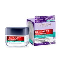 Gel Creme Hidratante Antioleosidade L'Oréal Paris Revitalif Hialurônico 49g