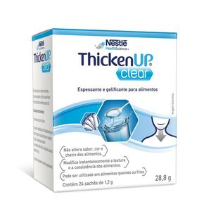 Espessante e Gelificante Alimentar Resource Thicken Up Clear 28,8g