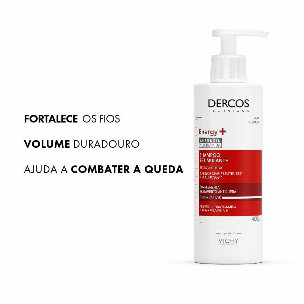 Shampoo Estimulante Vichy Dercos Energy+ 400g