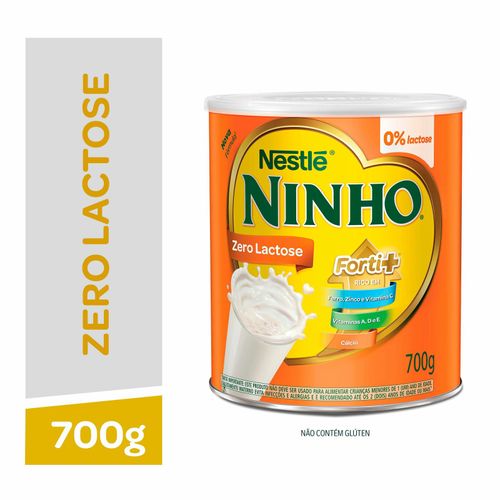 Leite em Pó Ninho Forti+ Zero Lactose 700g