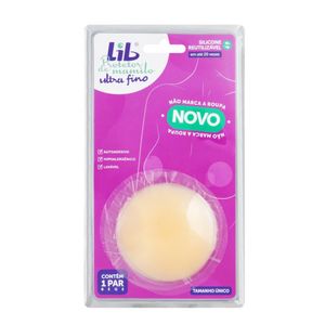 Protetor De Mamilo Lib Mini Ultra Fino 1 Par
