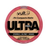 Pó Compacto Matte Tradicional Vult Ultra Fino V430 9g
