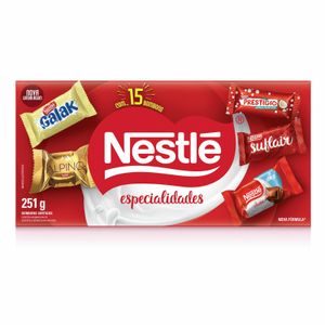 Bombom Nestlé Especialidades Sortido Caixa 251g