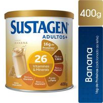 Complemento Alimentar Sustagen Nutrição e Energia Sabor Banana 400g