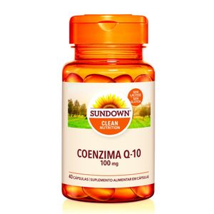 Suplemento Alimentar Sundown CoQ-10 100mg 40 Cápsulas