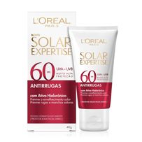 Protetor Solar Facial L'Oréal Paris Solar Expertise Antirrugas FPS 60 40g