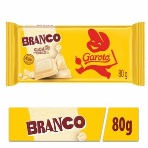 Chocolate Garoto Branco 80g