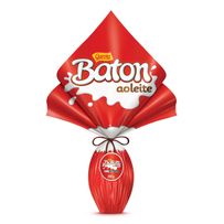 Ovo de Pascoa Garoto Baton Chocolate ao Leite 204g