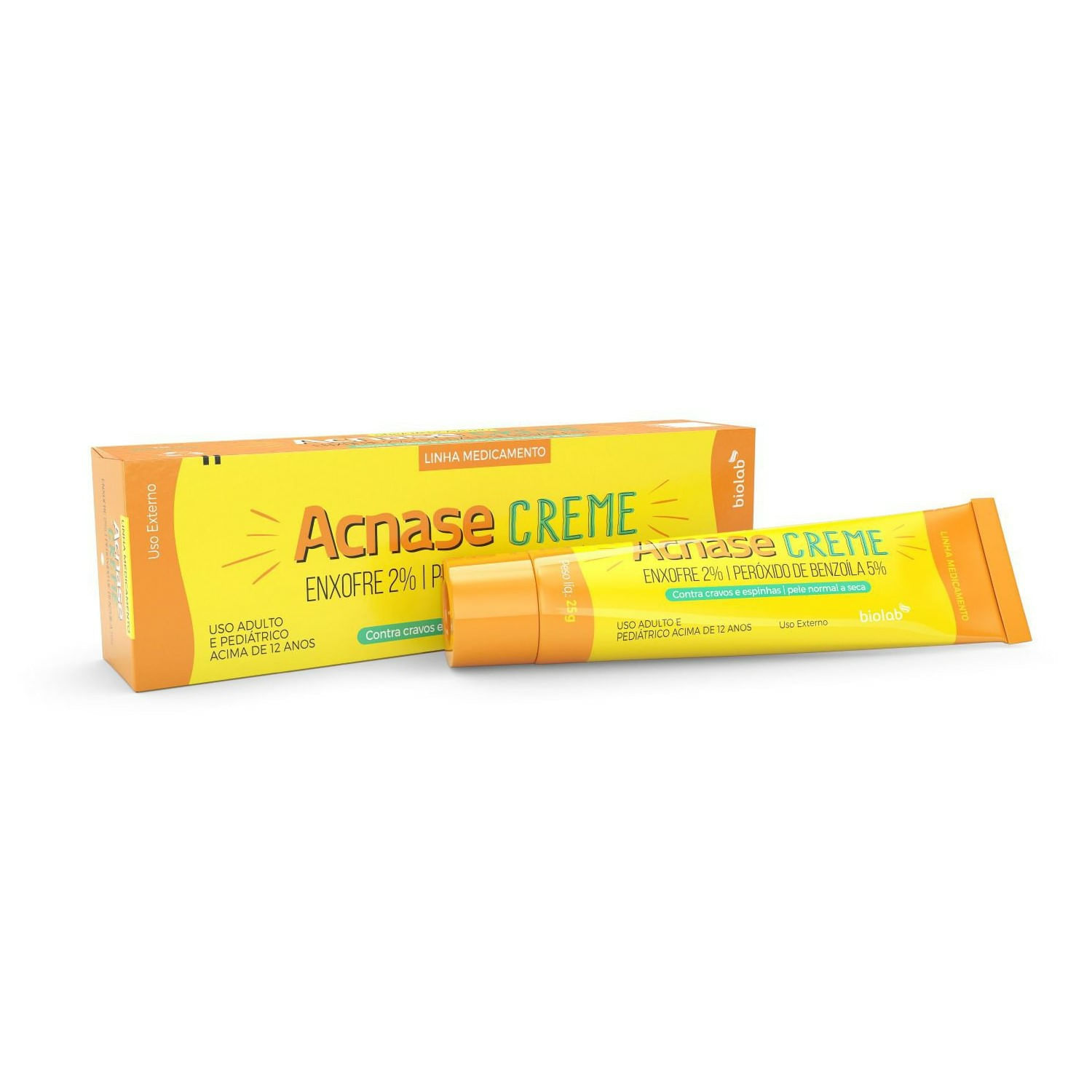 Creme Acnase Para Espinhas 25g