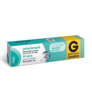 Cetoconazol 20mg/g Medley Creme 30g