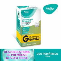 Cloridrato De Bromexina 4mg Medley Xarope 120ml