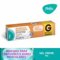 Creme Diclofenaco Dietilamônio Medley 60g