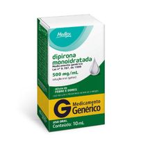 Dipirona 500mg/ml Medley Gotas 10ml