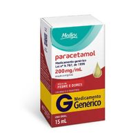 Paracetamol 200mg Medley 15ml Gotas