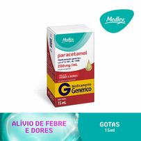 Paracetamol 200mg Medley 15ml Gotas
