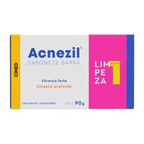 Sabonete Em Barra Anti Acne Acnezil Fórmula Forte 90g