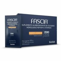 Fascia Sabor Laranja Biolab 30 Sachês De 11g Cada