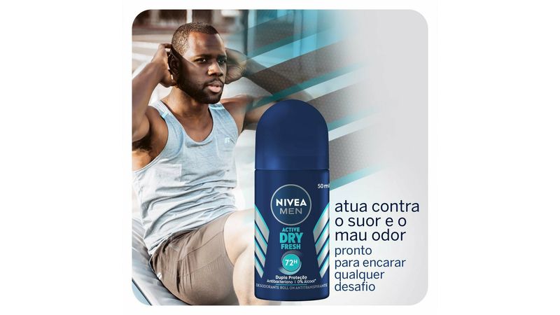 Desodorante Antitranspirante Roll-On Nivea Dry Comfort 50ml - Drogaria  Venancio