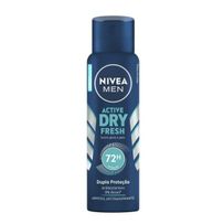 Desodorante Antitranspirante Aerosol Nivea Men Dry Fresh 150ml