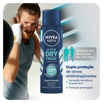 Desodorante Antitranspirante Aerosol Nivea Men Dry Fresh 150ml