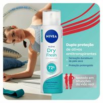 Desodorante Aerosol Nivea Active Dry Fresh Feminino 150ml