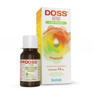 Vitamina D3 Doss 1000UI Gotas Biolab 10ml