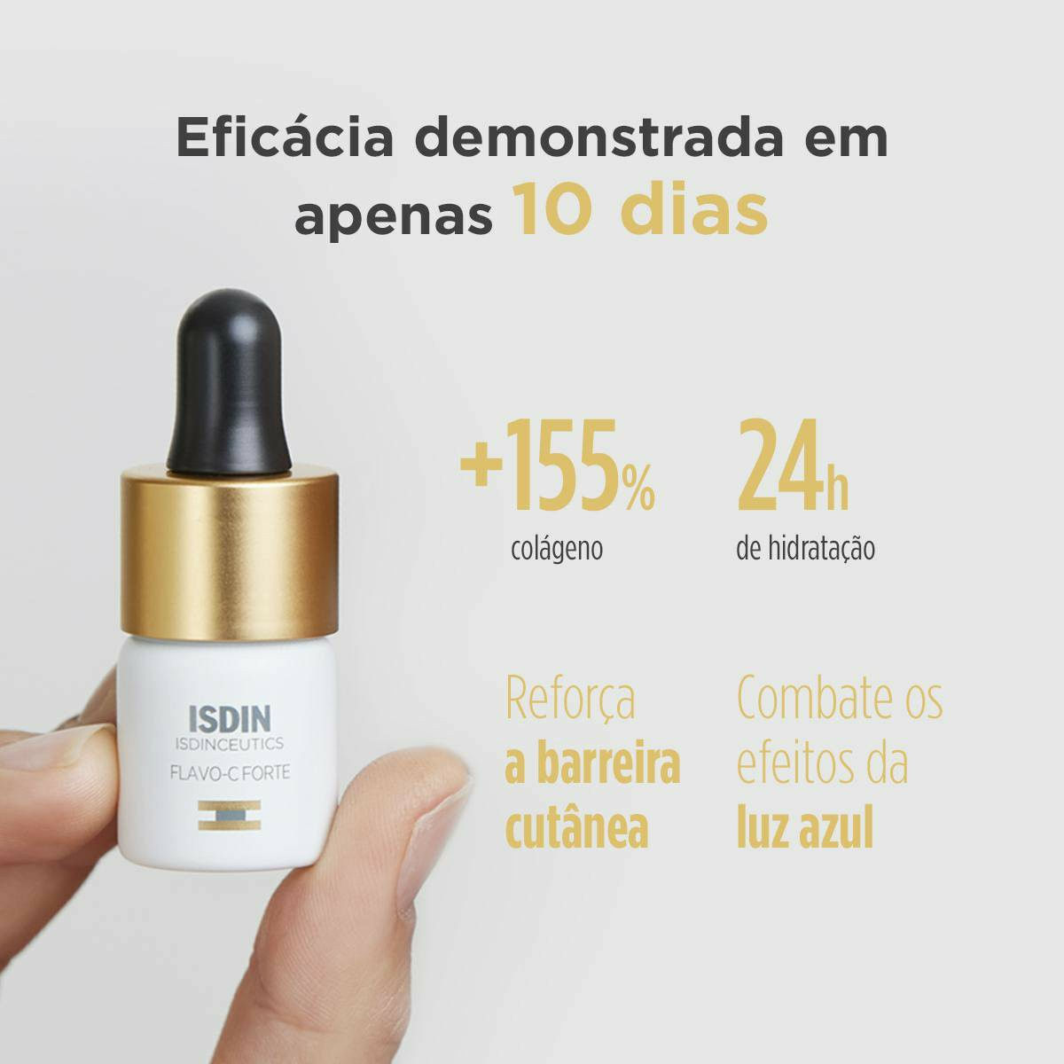 Encontraproduto.com.br - Sérum Facial Isdinceutics Flavo-C Forte 5,3ml - 3 unidades