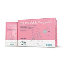 Suplemento Alimentar Monessa Pós Parto Biolab 30 Sachês De 14g Cada