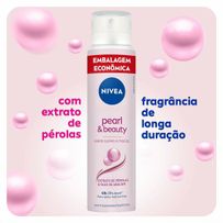 Desodorante Antitranspirante Aerossol Nivea Pearl & Beauty 200ml