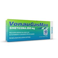 VonauGasMax 250mg Biolab 10 Cápsulas Moles