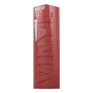 Batom Líquido Longa Duração Maybelline Ny Super Stay Vinyl Ink Peppy 4,2ml