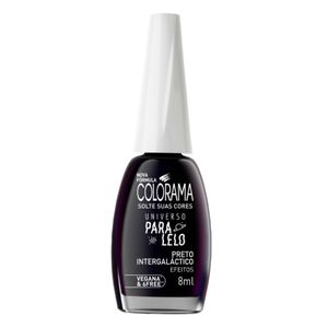 Esmalte Colorama Cremoso Universo Paralelo Preto Intergaláctico 8ml