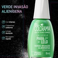 Esmalte Colorama Cremoso Universo Paralelo Verde Invasão Alienígena 8ml