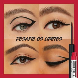 Delineador Líquido Maybelline Ny Tattoo Liner 48h de Duração 2ml
