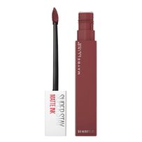 Batom Líquido Longa Duração Maybelline SuperStay Matte Ink 160 Mover 5ml