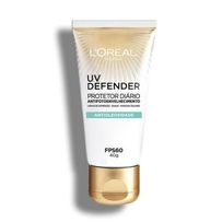 Protetor Solar Facial L'Oréal Paris Uv Defender Antioleosidade FPS60 40g