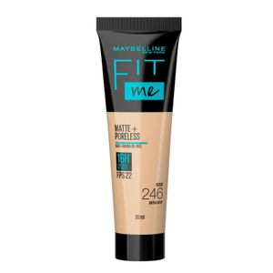 Base Líquida Maybelline NY Fit Me Matte FPS22 Cor 246 30ml